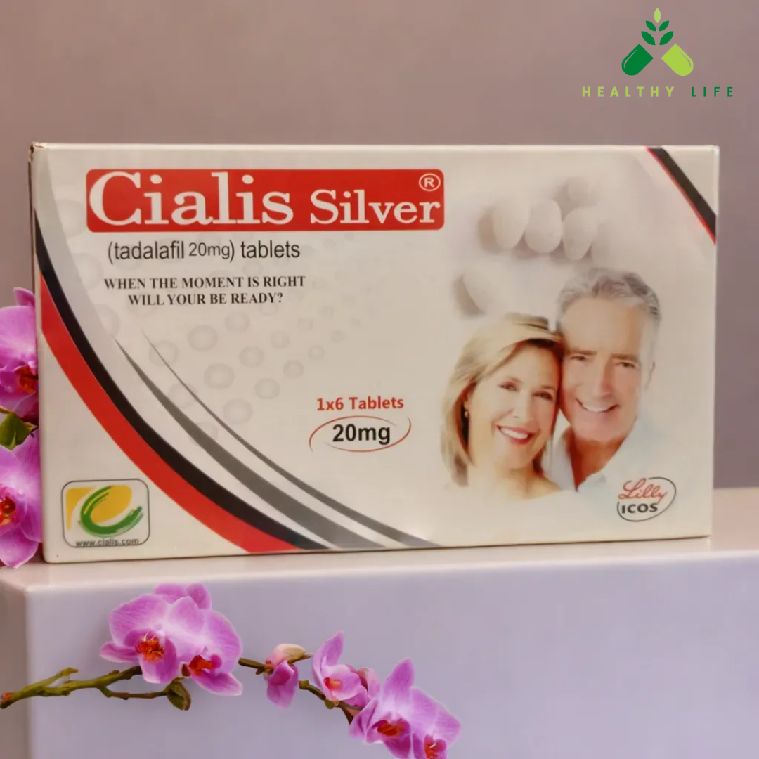 Cialis Silver 1×6 Tabs for ED